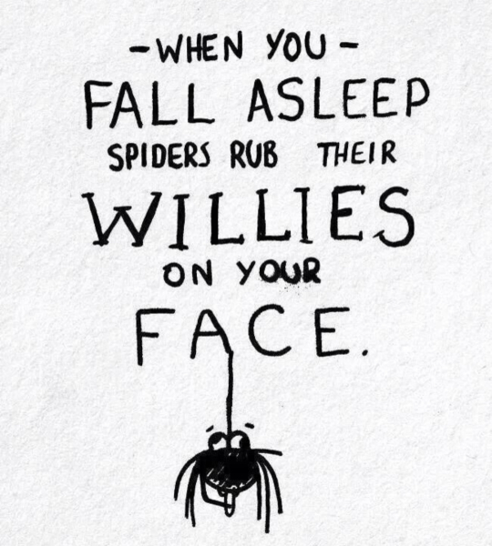 *Warning- contains picture of spider* To be frozen in fear and awe all at the same time!!