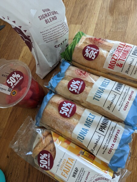 I’m collecting two magic bags today..