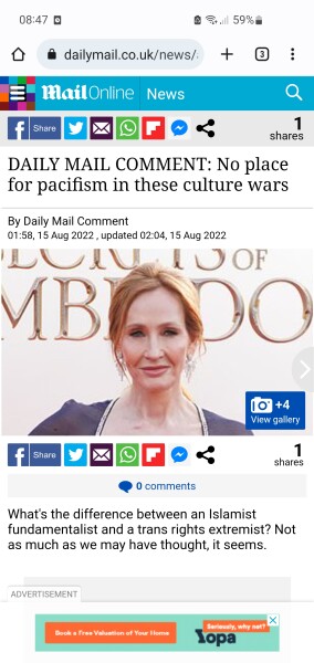 JKR receiving death threats for supporting Salman Rushdie