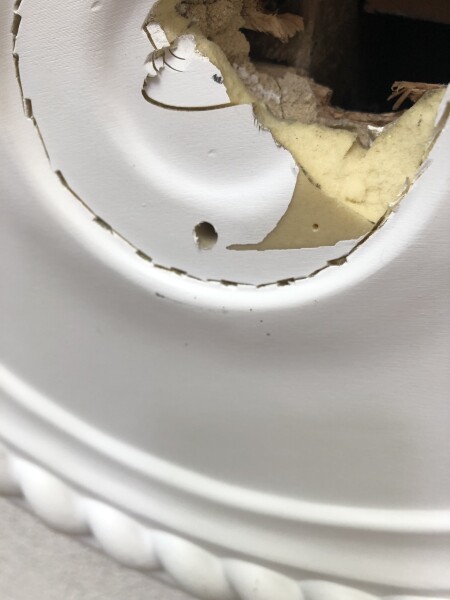 Help me shift a ceiling-based monstrosity please? 