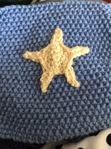 Woolly Hugs. A Blanket for lovely JungleZgok whose wonderful teenage son has died. 