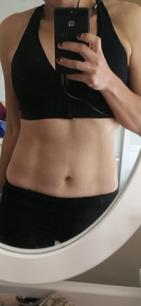 I don't think the differences are that viable (apart from my arms) :(