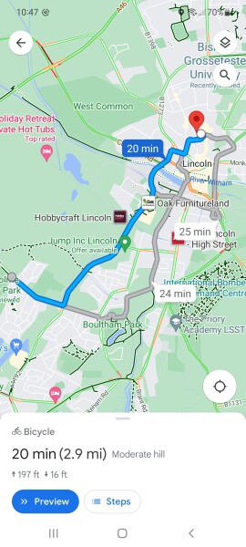  Are there any campsites near to Lincoln?