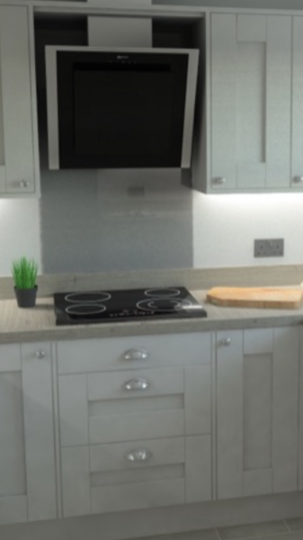 Knobs or long handles on kitchen doors? 