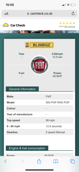 ... to be entertained by personal registration plates?