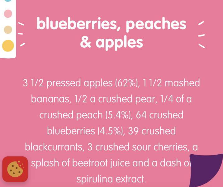 Baby fruit pouches