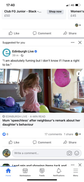 Downstairs neighbour complaining about child making noise