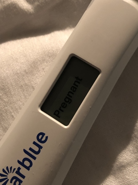 BFP or Evap on easy @ home 8DPO BFP slightly lighter next moeninf