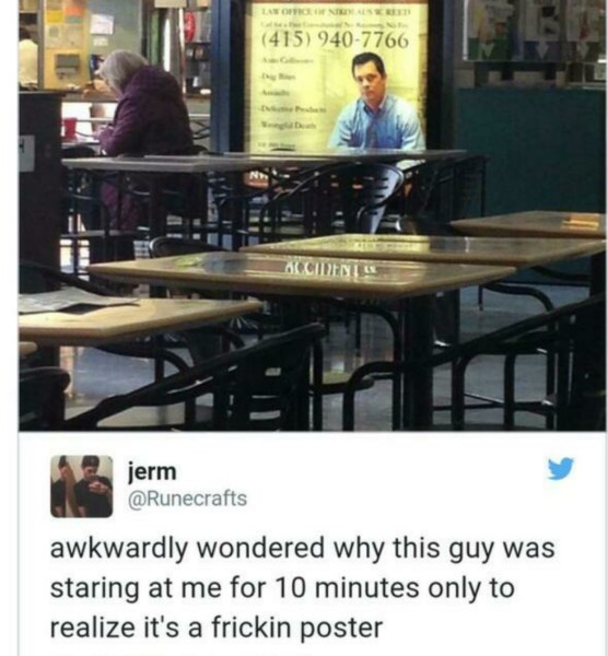 To think this is a weird place to sit