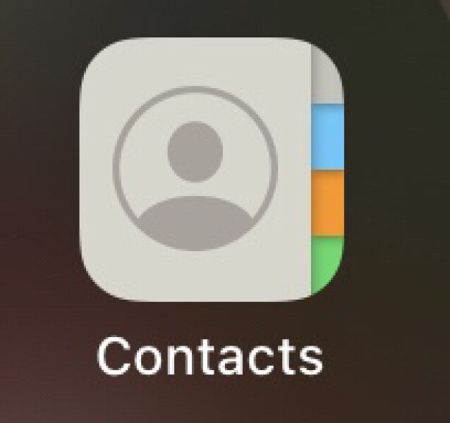 App logo with a person
