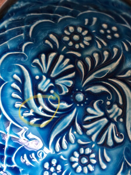 Are bowls usable with gaps in glaze?!