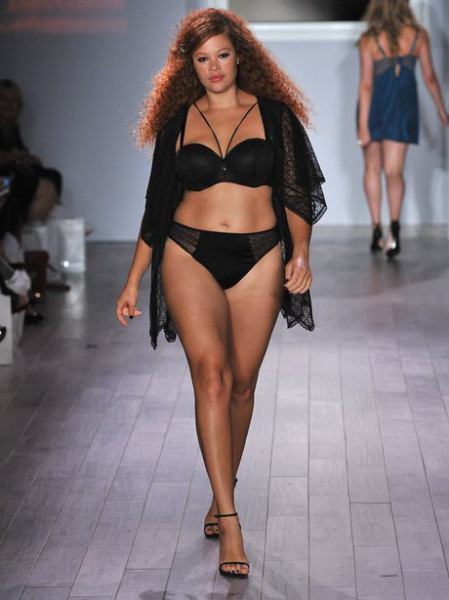 To think size 18 is plus size and not 'hardly plus size'