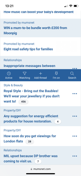 Bottom menu bar floating around 