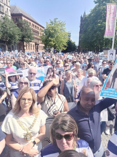 To show you what a few traffic-stopping Mumsnetters got up to in the sun today?