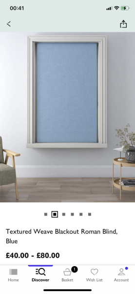 Unhappy with new Roman Blinds - thoughts..?