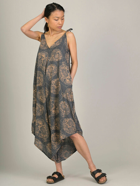 Dress with trouser legs