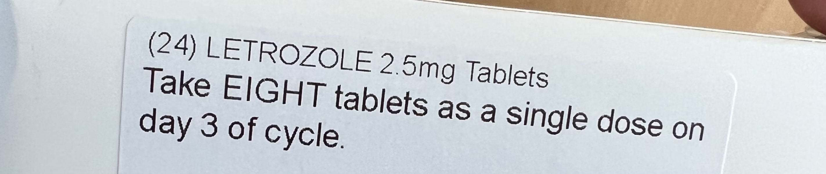 Letrozole/Clomid Autumn 2022