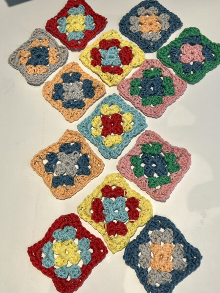 It's Crochet,  Knit & Natter 9: So Many Projects, So Little Time. (Oh well - I almost made it rhyme!)