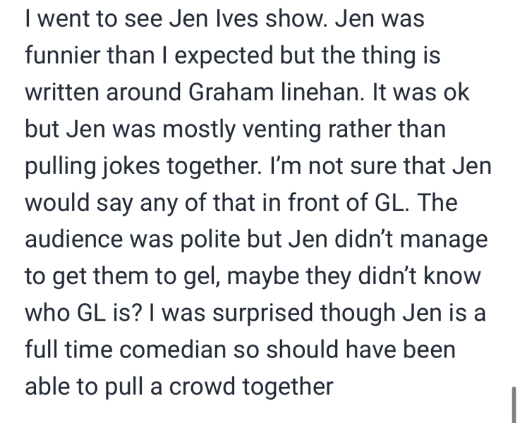 Edinburgh Fringe comic spat on and shunned by colleagues as a 'transphobe' for show about women