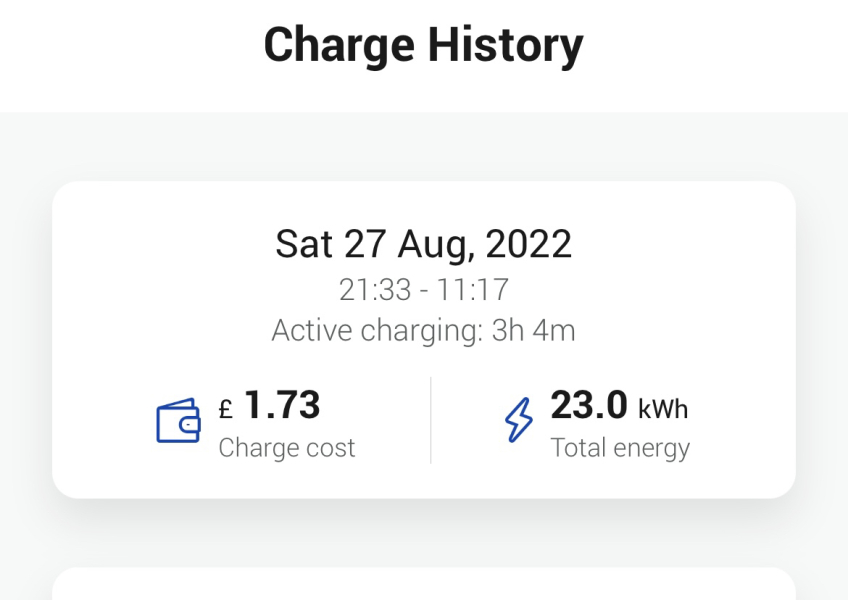 So it’s going to work out cheaper to run petrol/diesel cars than it is electric 