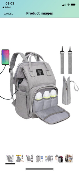 Jet2 cabin baggage baby changing bag