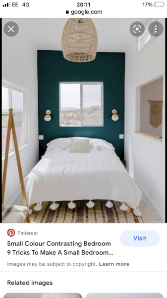 Which wall to be the feature wall - diagram included