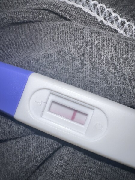 Faint line?