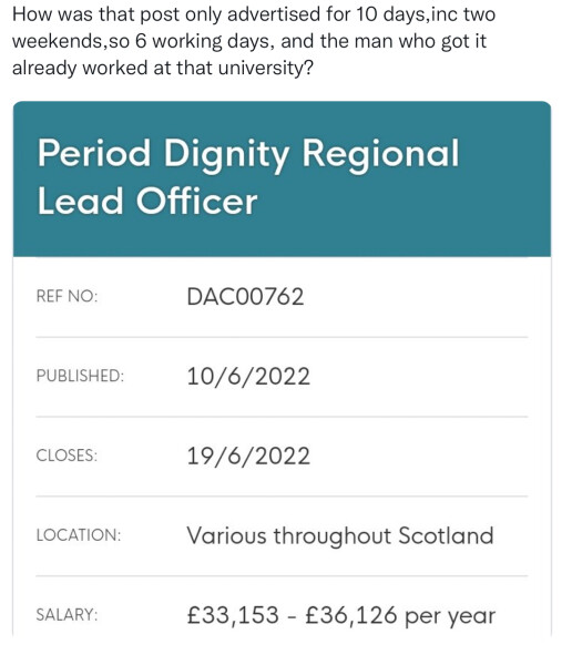 Dundee man leads fight against period poverty
