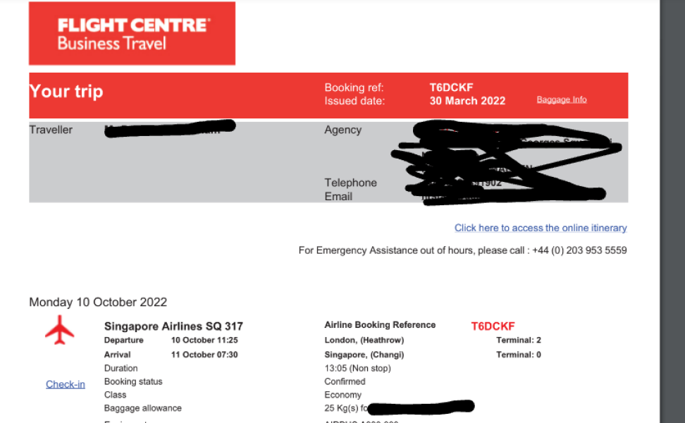 travelling UK to Australia ,spending 50 hours in Singapore ,what are requirements 