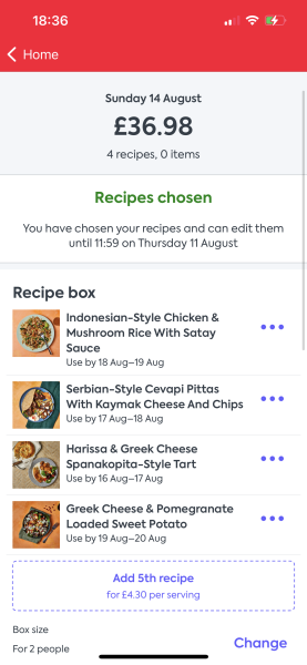 New thread for sharing Gousto recipes