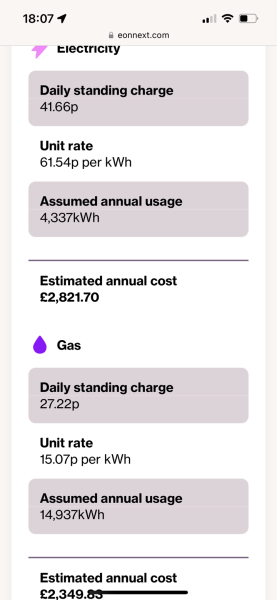 Just had an offer from Octopus