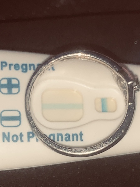 Faint positive disappearing after 10 minutes!!!