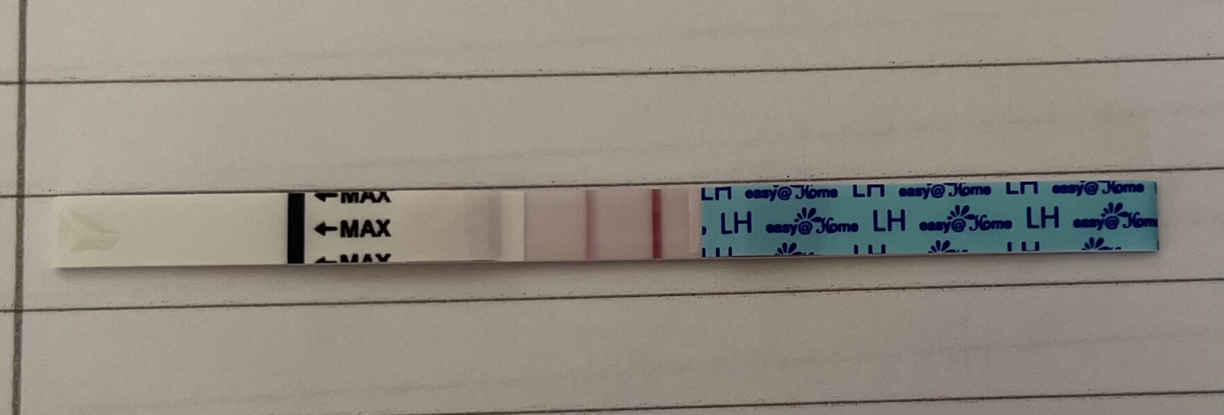 Is this anywhere close to a positive ovulation test?