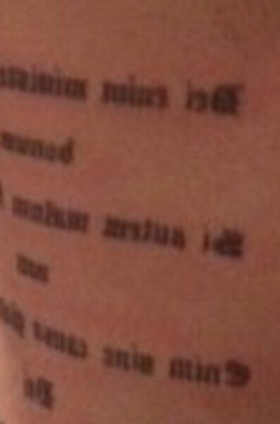 A long long shot... religious verse in Latin help! 