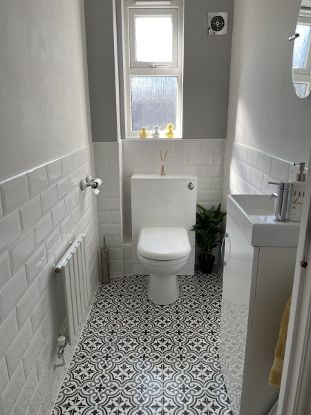 To ask what my cloakroom needs? Pic included! 