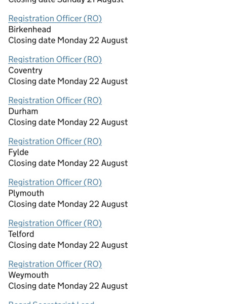 Can't seem to get past sift for civil service and no luck with other job applications either. 