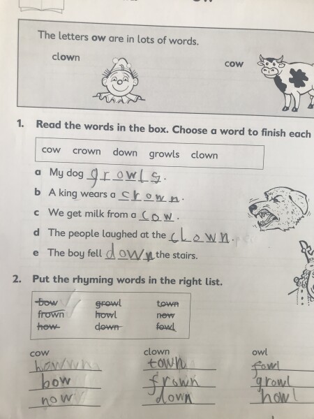 End of Yr 2 writing. How worried should I be? 