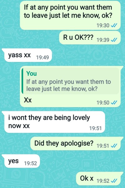 Teenage sleepover dramas