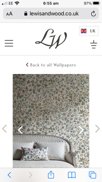 Have you got wallpaper in your kitchen? - any ideas would be fantabulous 