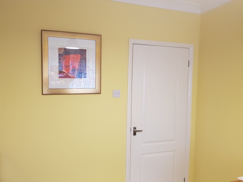 Yellow bedroom help