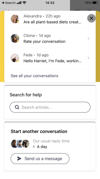 Zoe Nutrition Testing