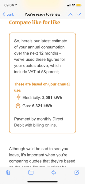 £75 of electricity this month!
