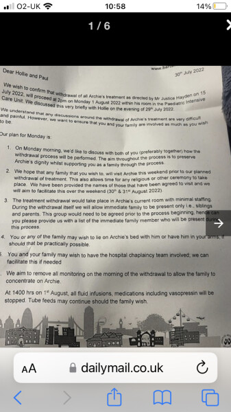 Archie Battersbee - Thread 3