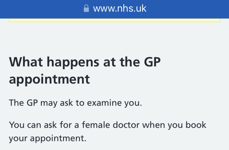 BBC story on prostate cancer uses "men" throughout