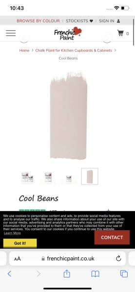 Kitchen cupboard colour help!