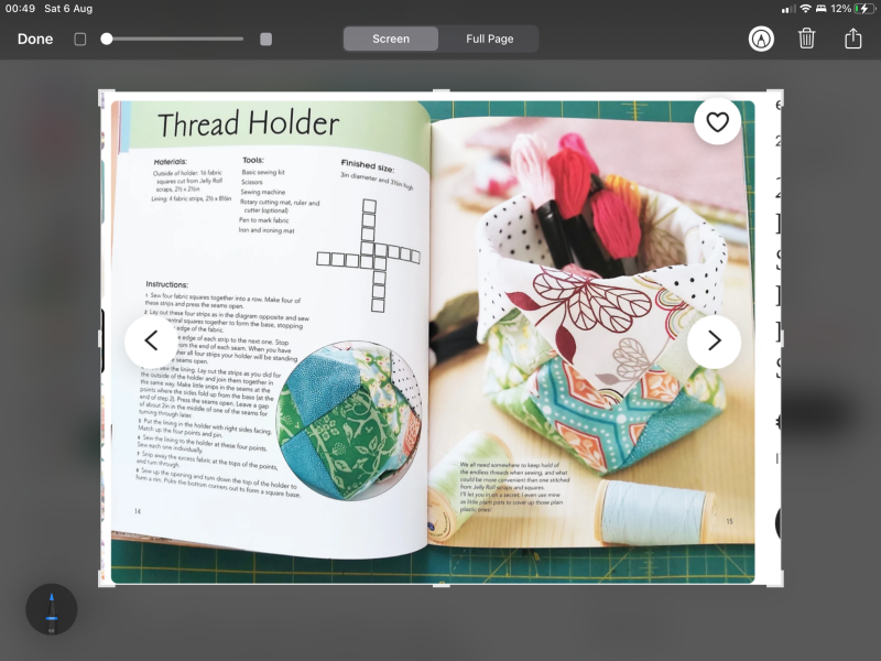 Sewing projects that can be completed in 2-3 hours