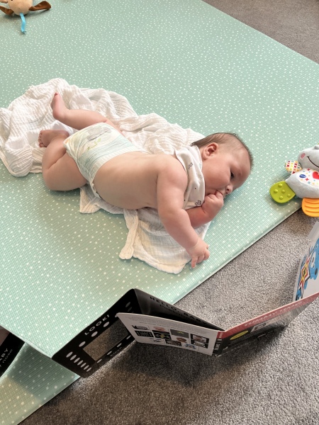 Baby Face Planting during Tummy Time