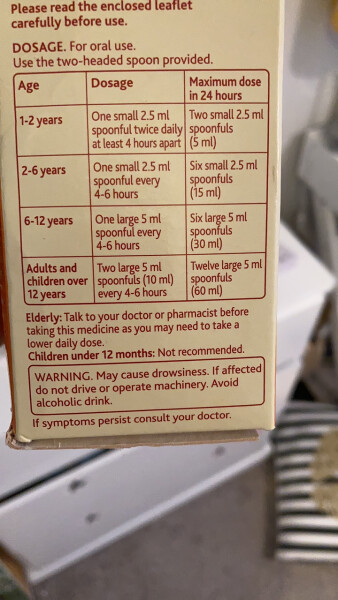 Stupid dosing label!!