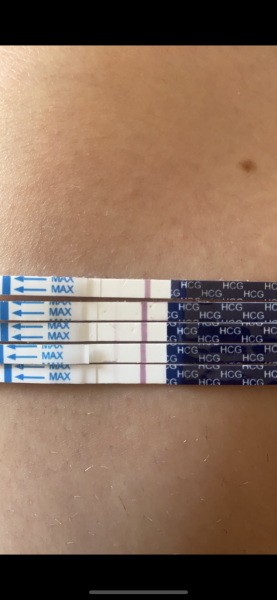 PLEASE HELP & GIVE ME SOME ADVICE…NOT PREGNANT BUT STILL TESTING POSITIVE!