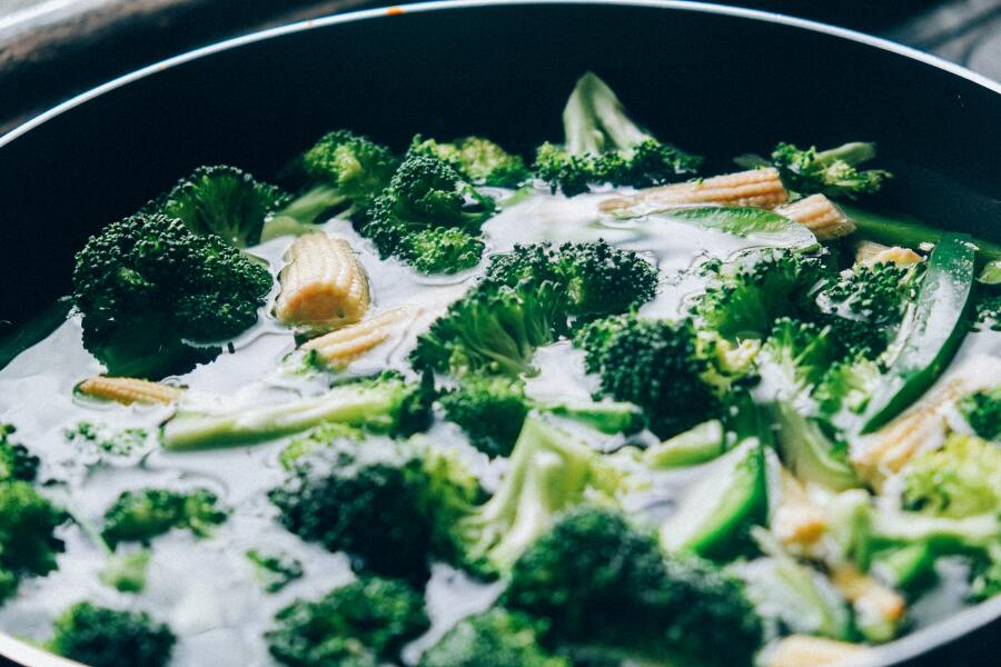 Grilled Broccoli and Romanesco